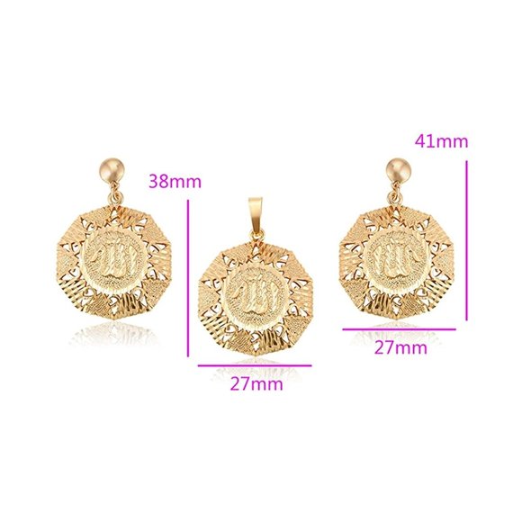 Charles Delon Pendant Earrings Jewelry Set - Picture 3 of 3